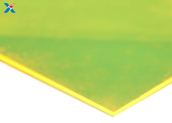4x8 پلکسی گلاس فلورسنت ورق اکریلیک سبز اکسترود شده Perspex