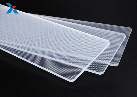 صفحه راهنمای نور اکریلیک شفاف 3 میلی متری صفحات نور LED سفارشی لبه روشن
