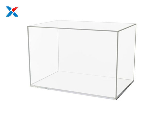 صفحه نمایش آثار هنری شفاف جعبه مکعب Perspex اکریلیک 3 میلی متری